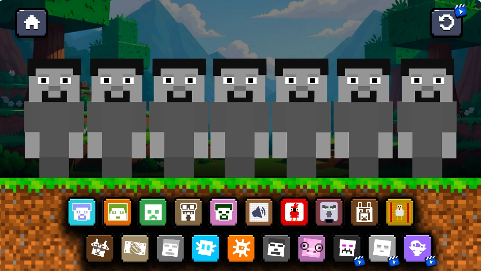 Sprunki Craft action scene